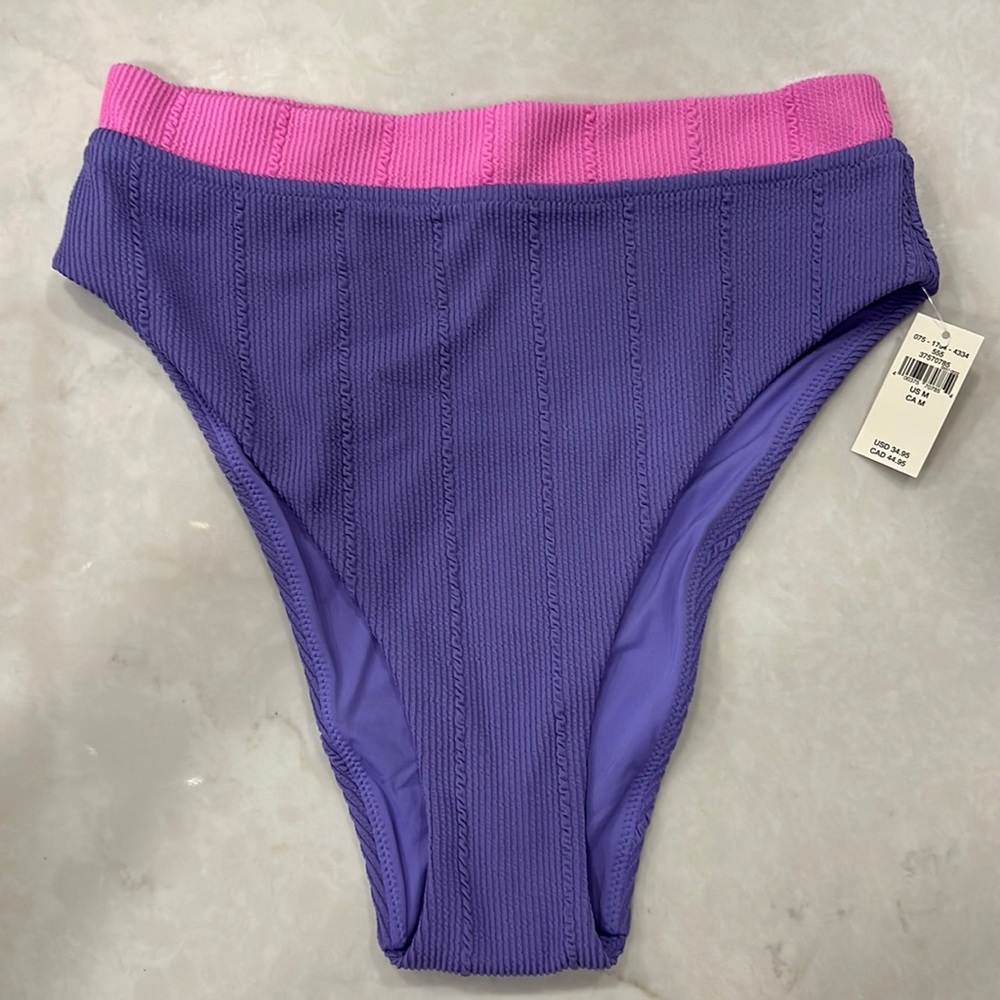 Aerie High Waisted Swim Bottoms